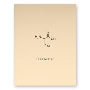 La science se bien | Chimie Soupe de poulet Acide aminé | Feel Better Nerd Geek Scientifique Chimiste Biologie Biochimie Docteur Foodie