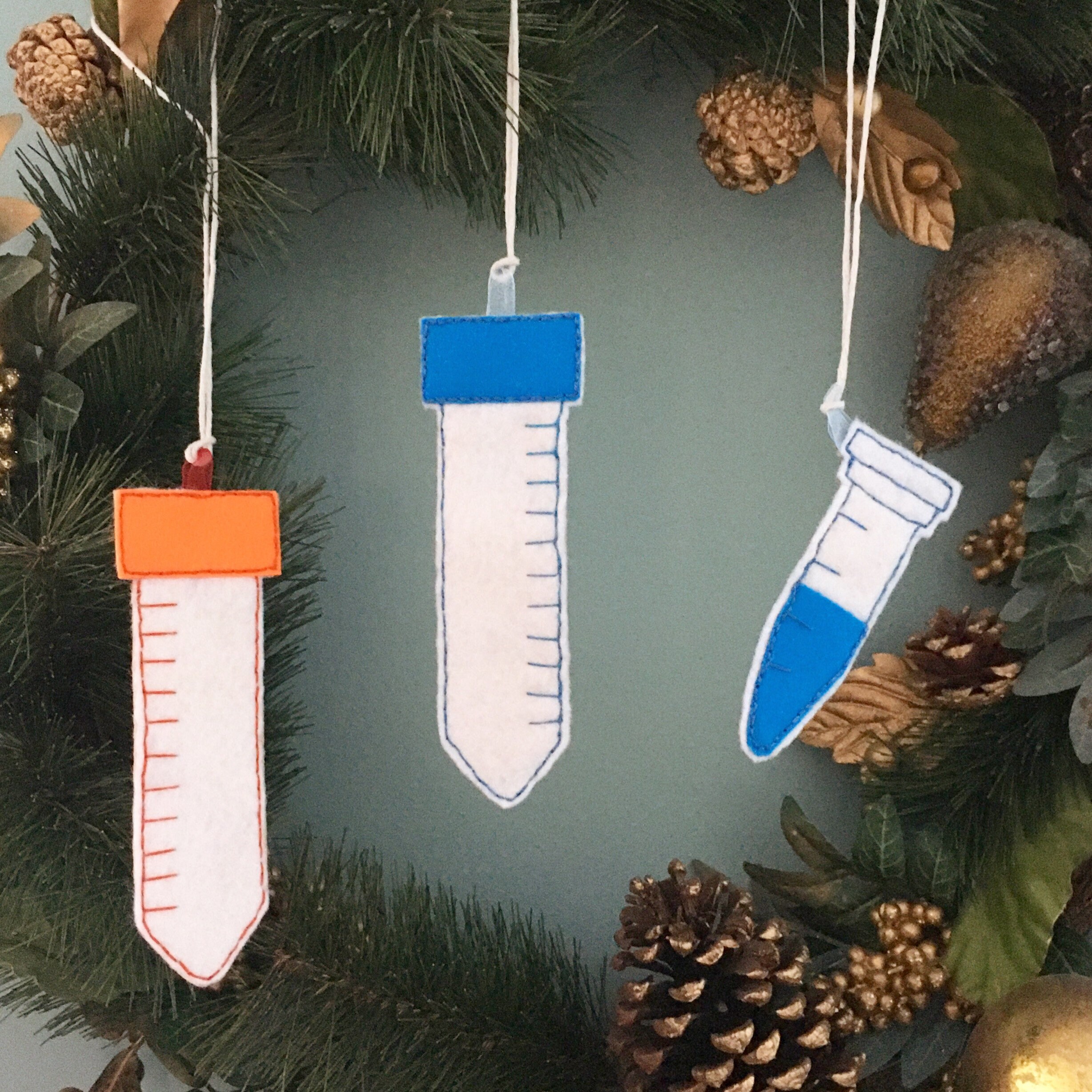 Biology Lab Ornaments Molecular Biology Biochemistry Etsy