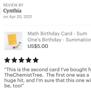 Math Birthday Card | Sum One's Birthday | Summation Number Math Nerd ...