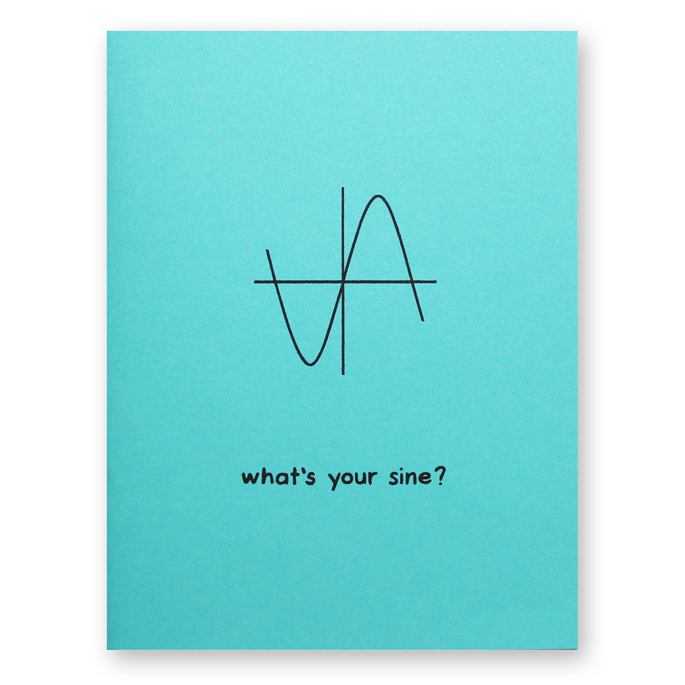 A punny Valentine card for your Math nerd! 