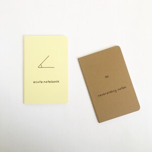 Cute Maths Notebook | Acute Angle Infinity Notebooks | Math Geometry ...