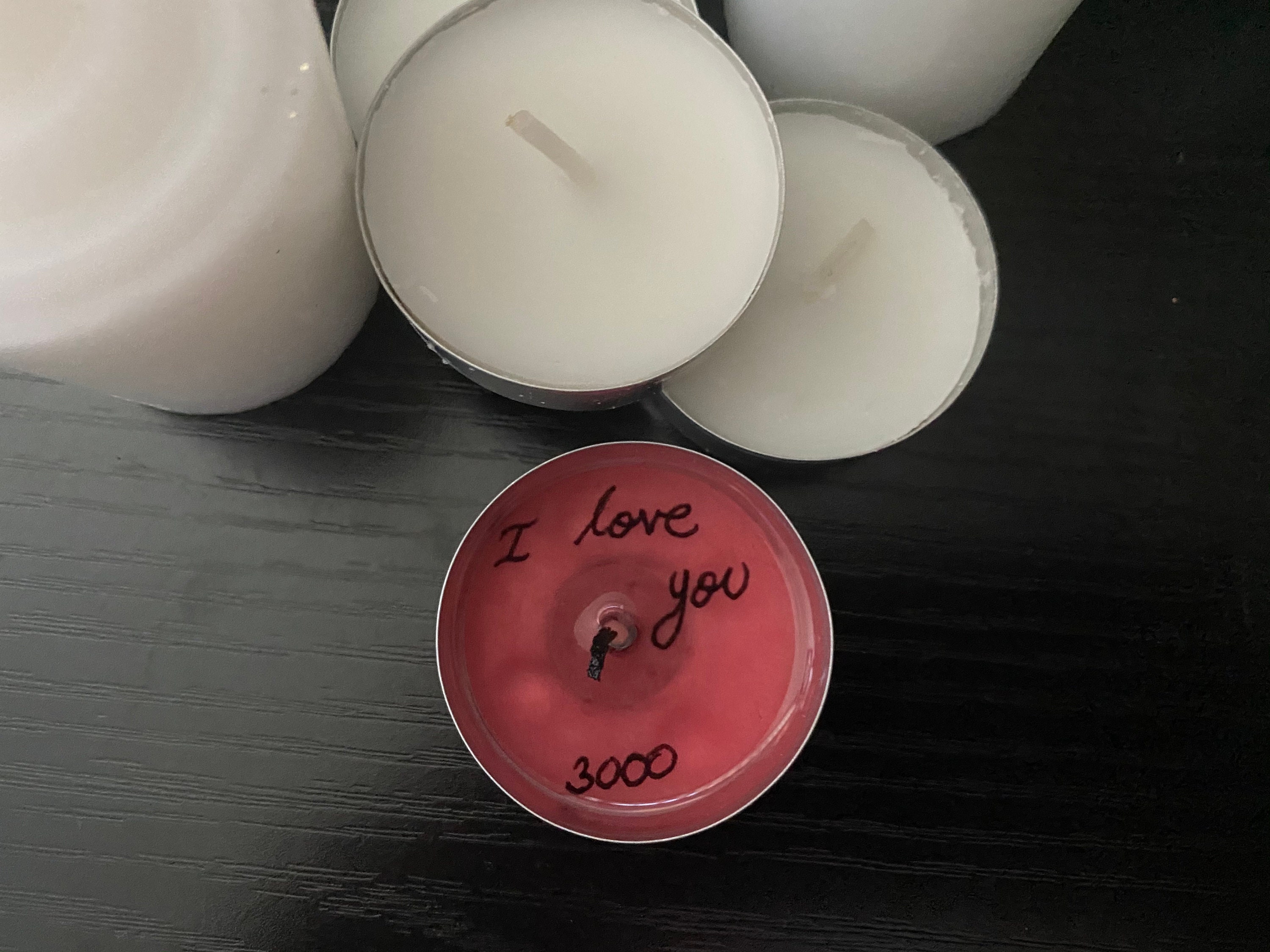 Your Design Secret Message Candle Sets Etsy