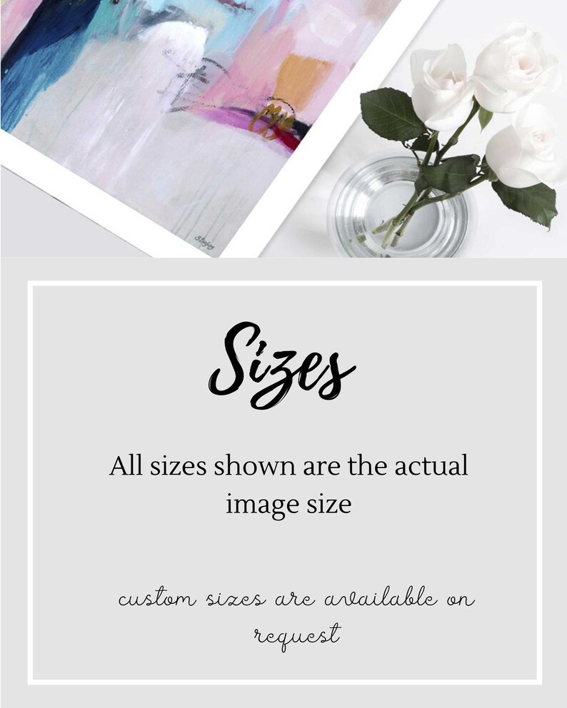 Extra Large Rectangle Original Abstract Art Painting Print on Etsy