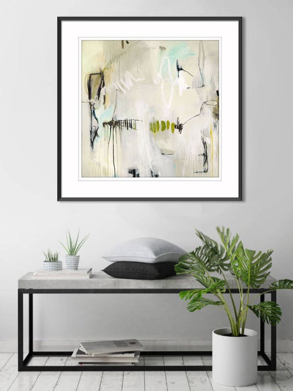 Abstract print large minimalist print abstract painting