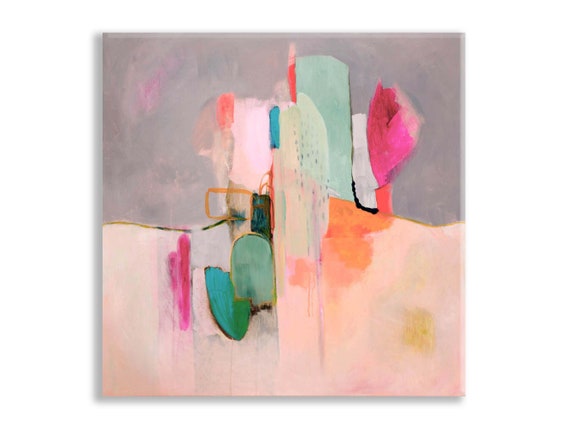 Gran pintura impresa sobre lienzo listo - España