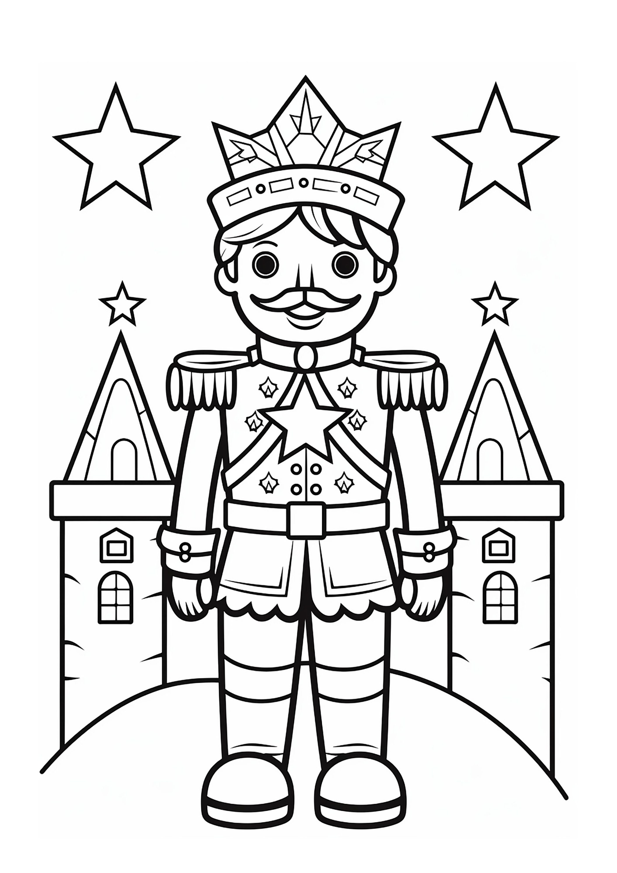 PRINTABLE - Christmas Magical Nutcracker Coloring Pages for Kids