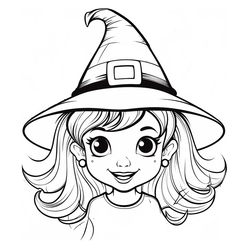 PRINTABLE Halloween Coloring Pages for Kids Digital Download Etsy
