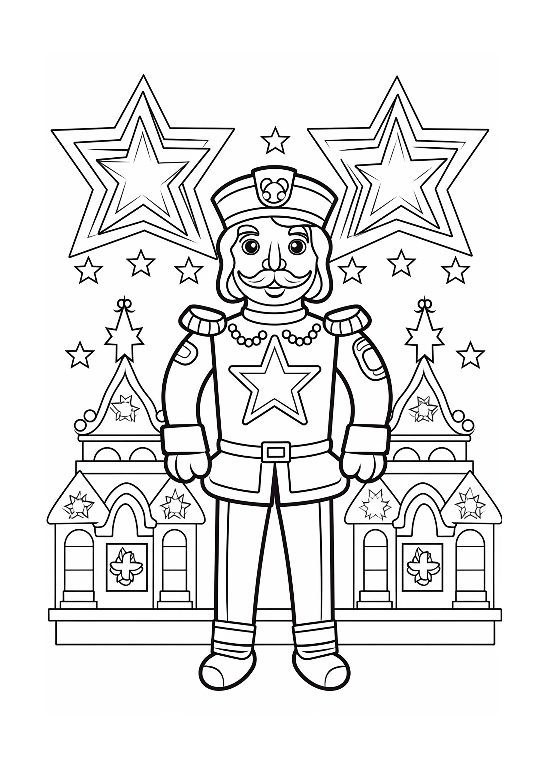 PRINTABLE - Christmas Magical Nutcracker Coloring Pages for Kids ...