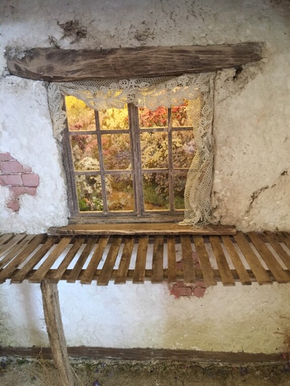 1/12th scale Diorama of a country potting shed. Etsy