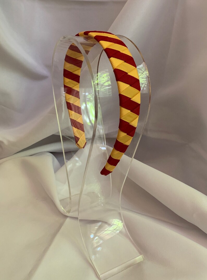 Harry Potter Team Gryffindor Scarlet and Gold Ribbon Etsy