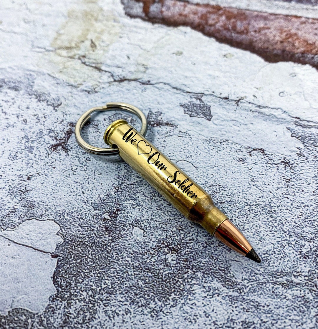 AR15 Bullet Keychains Custom Engraved Gifts for Him gifts Etsy