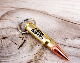 Porte-clés balle personnalisé gravé - Cadeau personnalisé fait main
