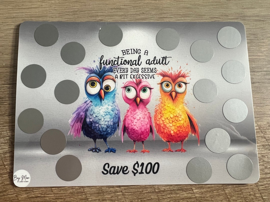 Being A Functional Adult Seems Excessive Mini Savings Challenge || Save ...