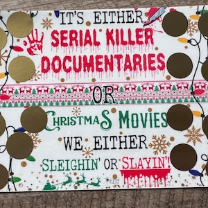 Documentari sui serial killer o film di Natale Mini sfida di risparmio gratta // Risparmia 80 // Sfida a tema Natale/Vacanze