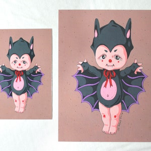 Bat Kewpie PRINTS image 5