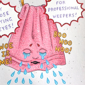 The Crying Towel PRINTS image 4