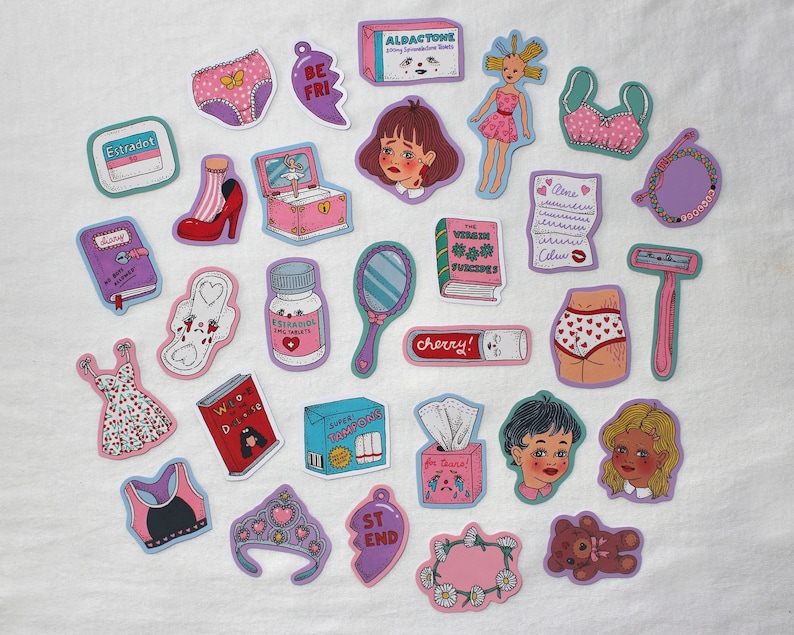 Girlhood STICKERS 30 pack image 3