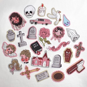 Funeral STICKERS 25 pack image 3