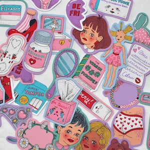 Girlhood STICKERS 30 pack image 2