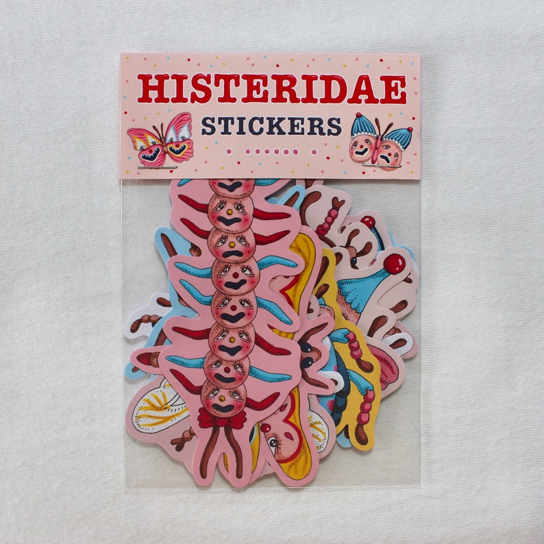 Histeridae STICKERS 14 pack image 4