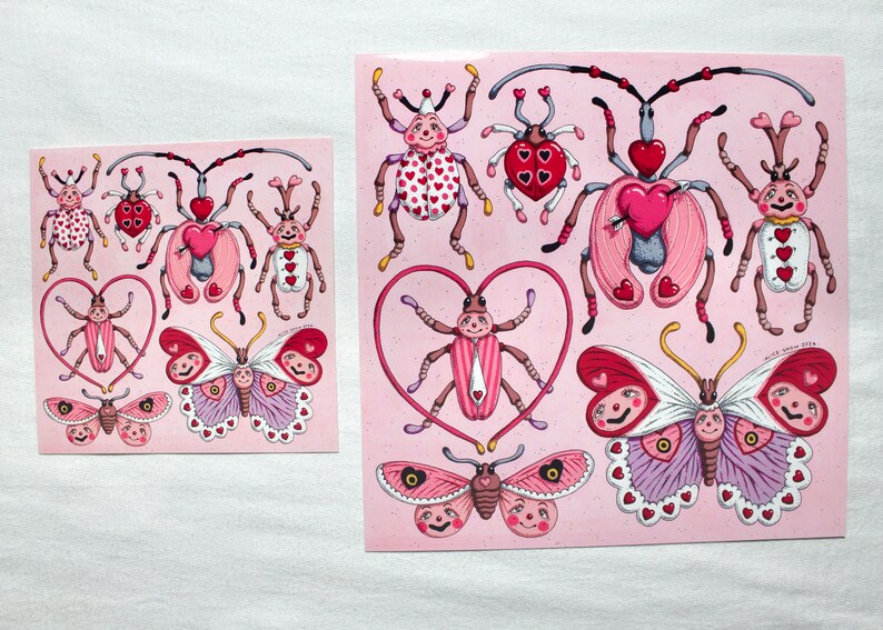 Love Bugs PRINTS image 5