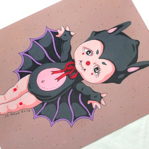 Bat Kewpie PRINTS image 3