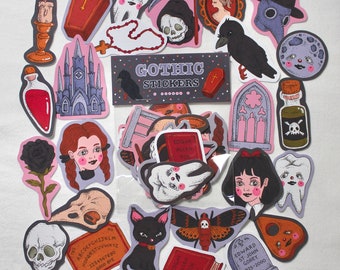 Gothic STICKERS (25 pack)