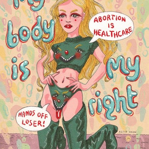 My Body Is My Right - PRINTS