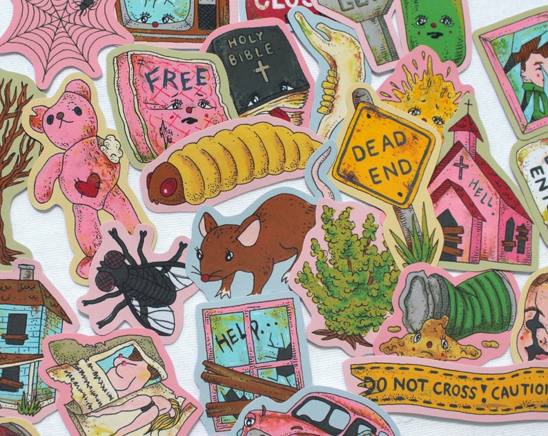 Abandoned STICKERS 30 pack image 2