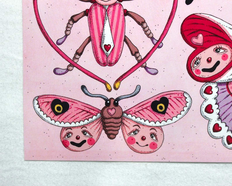 Love Bugs PRINTS image 4