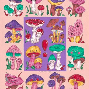 Mushrooms II PRINTS