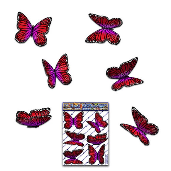 m Butterfly Vinyl Decal for laptop windows wall car boat