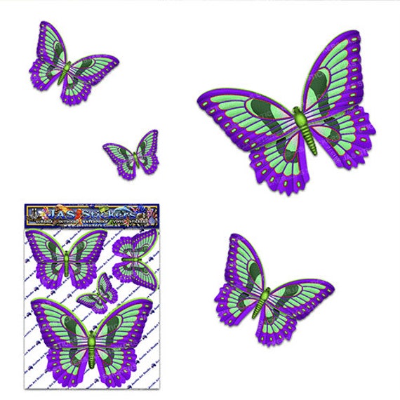 m Butterfly Vinyl Decal for laptop windows wall car boat