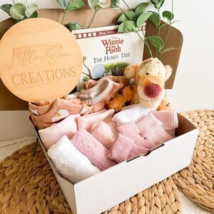 SMALL Baby Shower Hamper I Newborn Gift Hamper I New Baby Gift I Mum and Bub Hamper I Gender Neutral Gift Box image 13