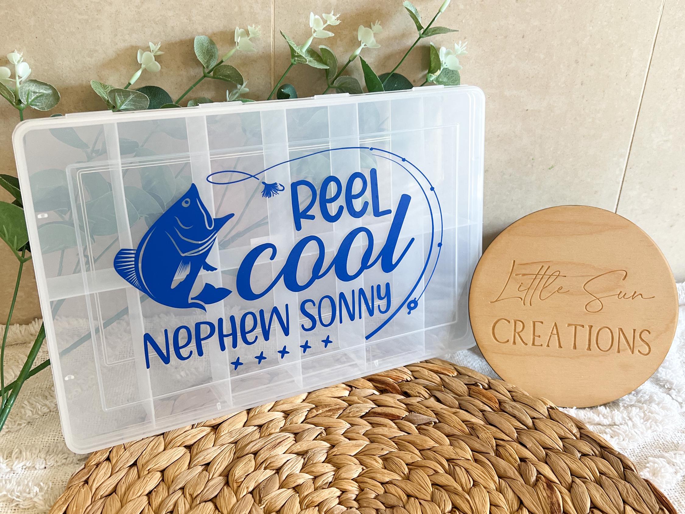 Personalised Tackle Box (large) I Personalised Fishing Gifts I Gifts ...