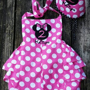 Baby Girl Romper, Minnie smash cake, Smash cake romper, 1st birthday, Baby girl clothing, Girls clothing, Girl Romper