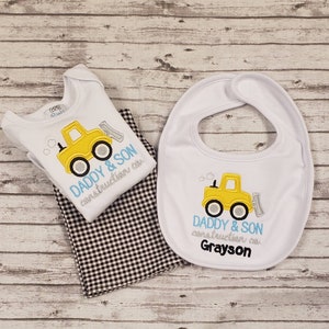 Boys clothing, Boys shorts outfit, boys construction outfit, Baby boys clothing, Appliqued T-Shirt, Boys shorts