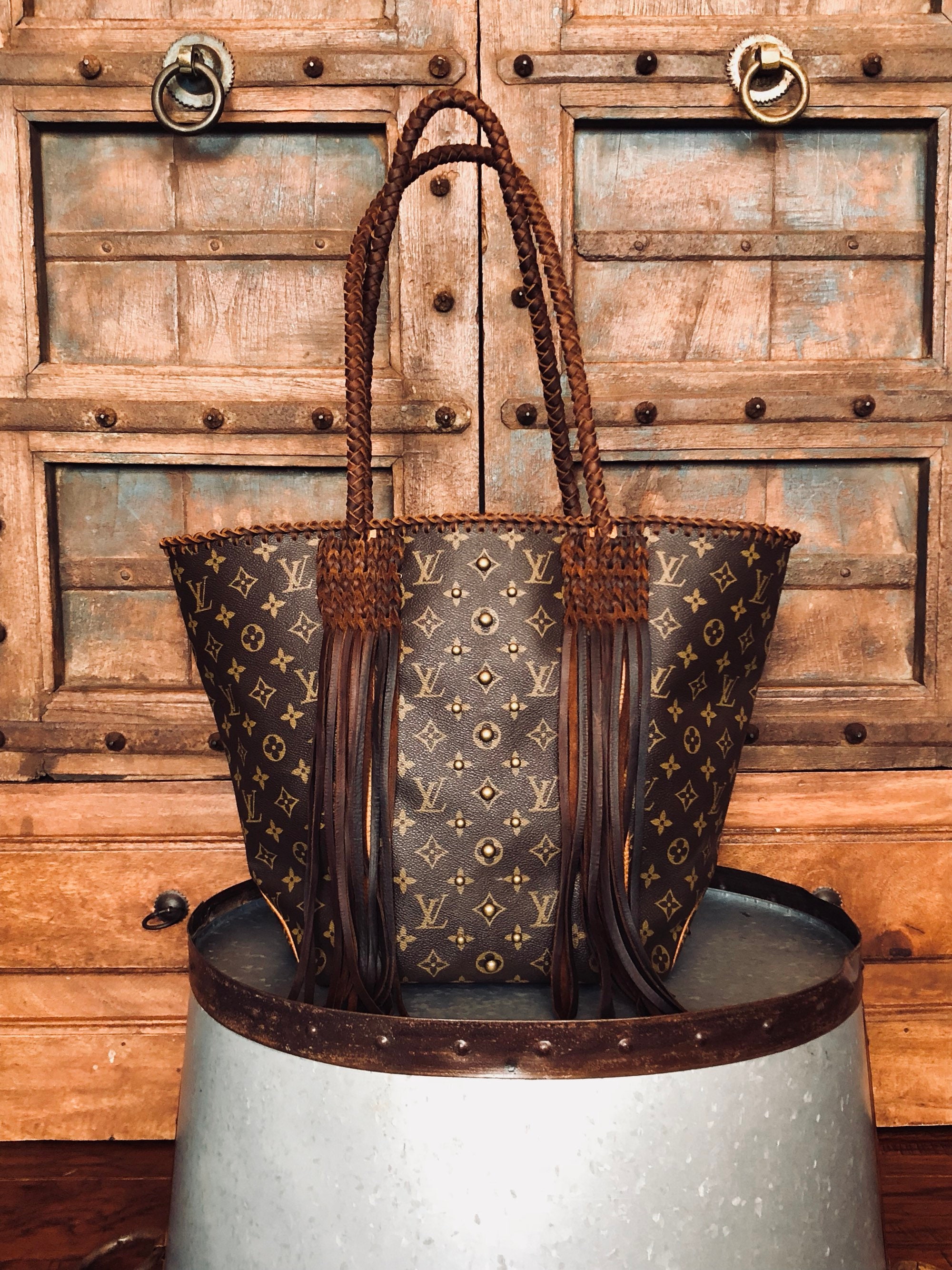 Authentic Louis Vuitton Revamped Sac | Etsy