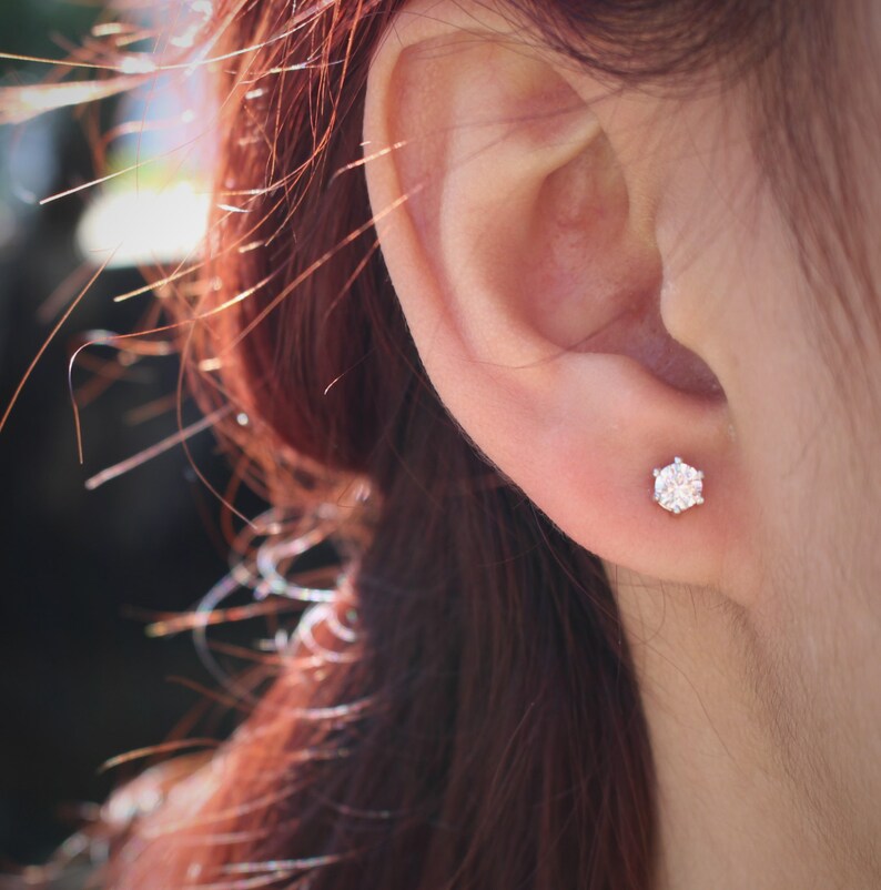 Unbalance Crystal Drop Earrings Etsy