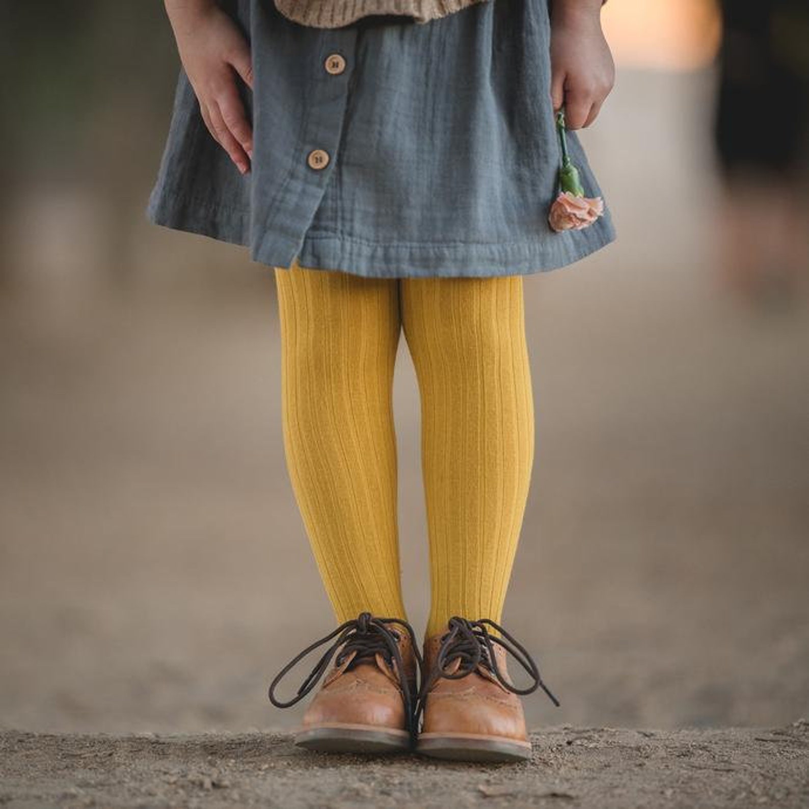 Condor Ribbed Tights Condor Socks Baby Girl Tights Etsy