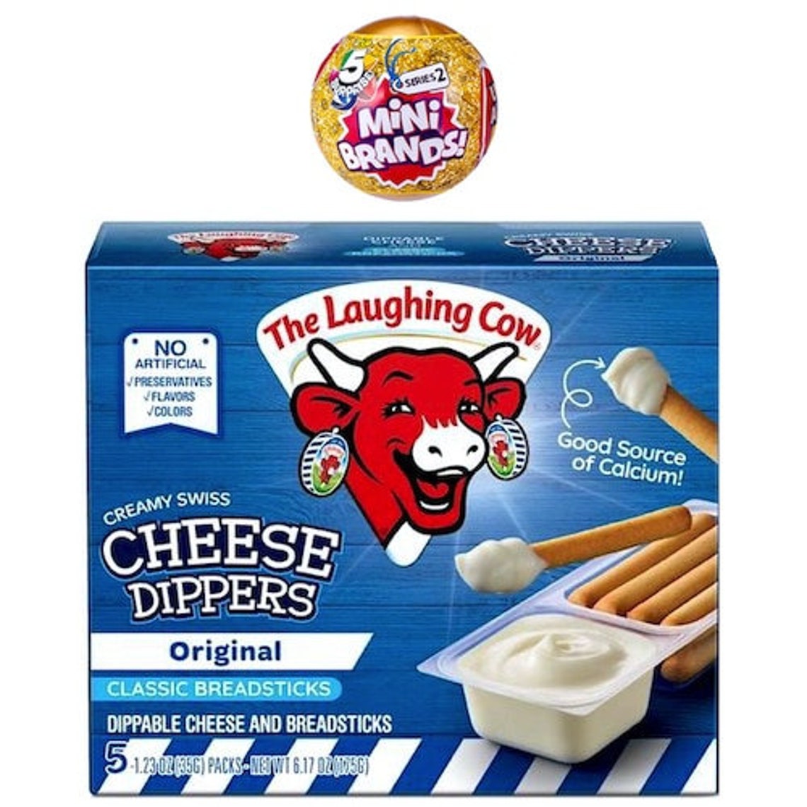 MiniMarken die lachende Kuh Käse Dippers Miniatur Spielzeug Etsy