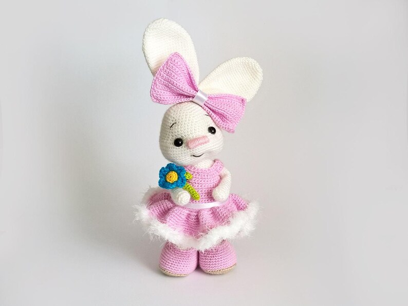 crochet bunny doll