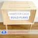 Curated visual reference: Visual Reference: Modern Hamster Cage Build Plans DIY Hamster Furniture Digital