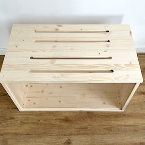 Gallery Detail: Mid Century Modern Hamster Cage Wood Hamster House Pet Furniture