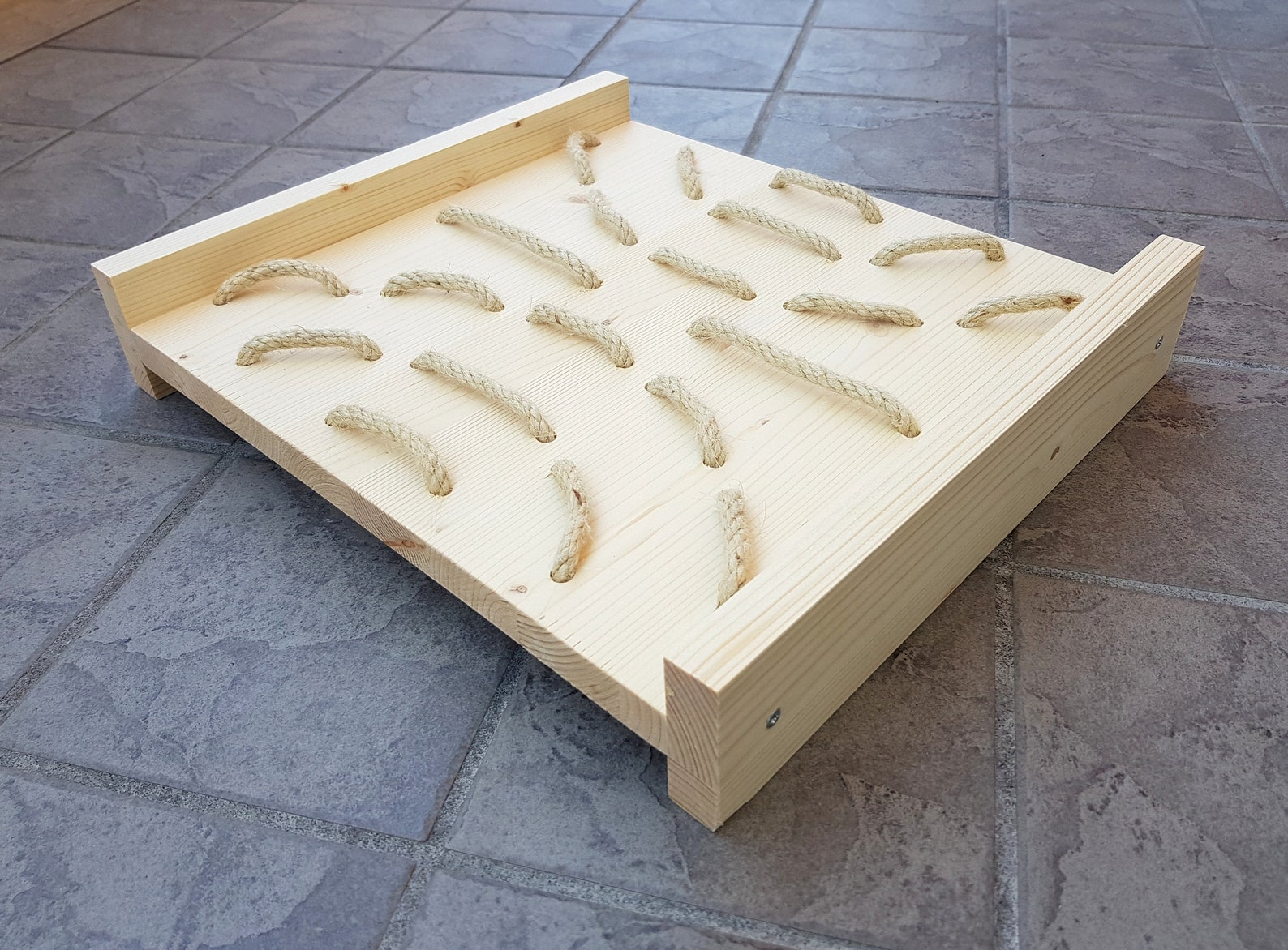 Activity Board for Bunnies Bunny Digging Toy Rabbit Sisal Etsy