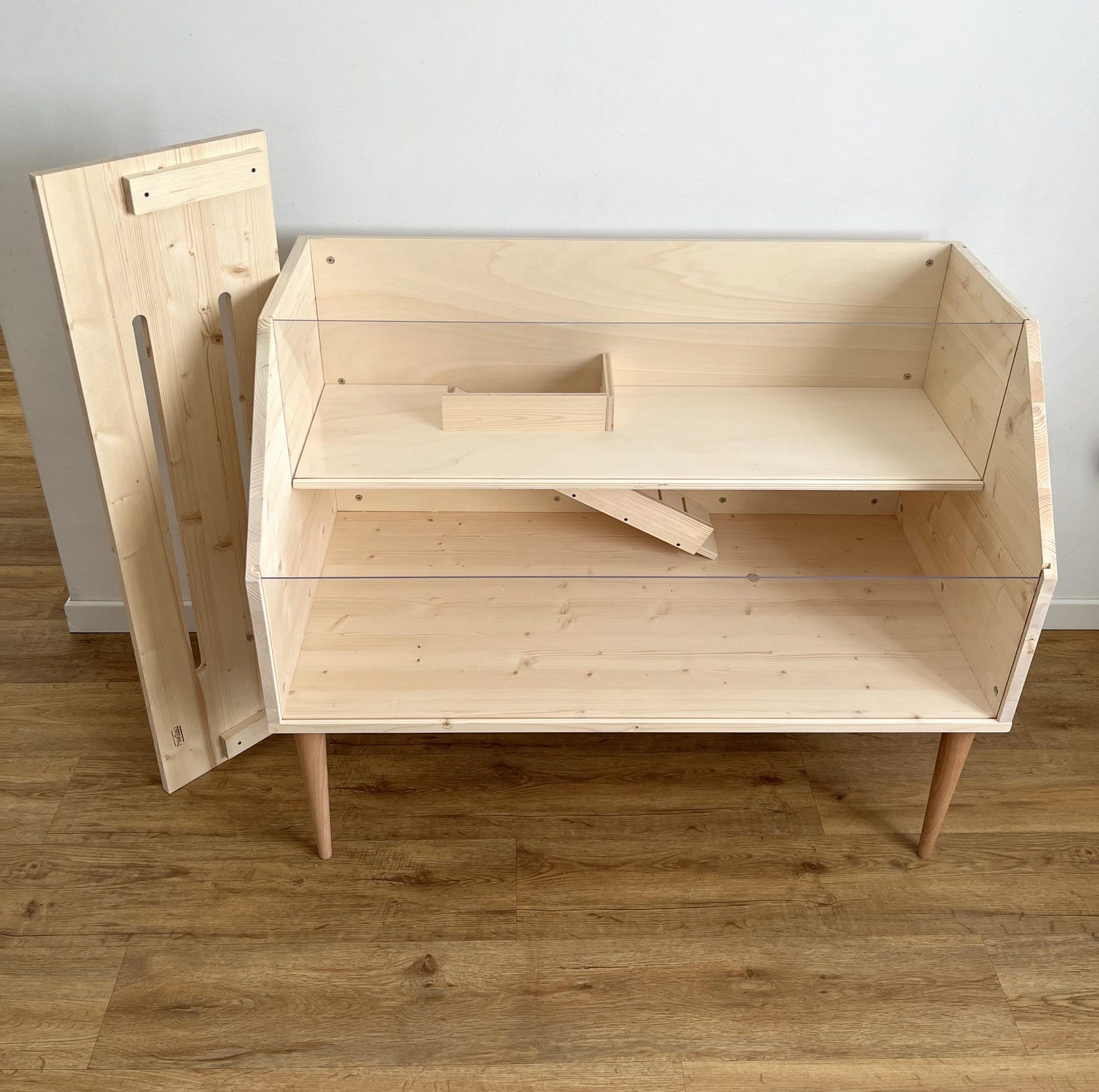 Curated visual reference: Fresh Look at Modern Two Story Hamster Cage Two Tier Wooden Guinea Pig