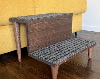 Modern Dog Stepping Stool, Cat Steps, Dog Step Stool for bed, Cat Stairs, Doggie Stairs, Pet Step Stool