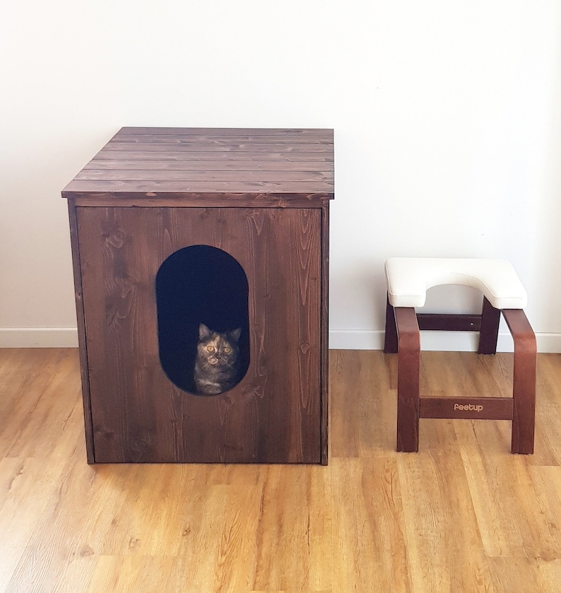 Cat Litter Robot 3 / 4 Compatible Cover Pet Furniture Modern Etsy