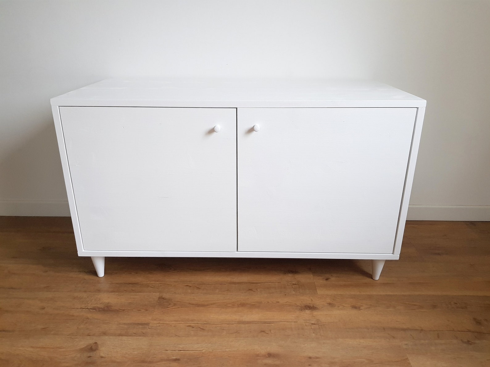 Double Cat Litter Box Midcentury Modern Litter Etsy