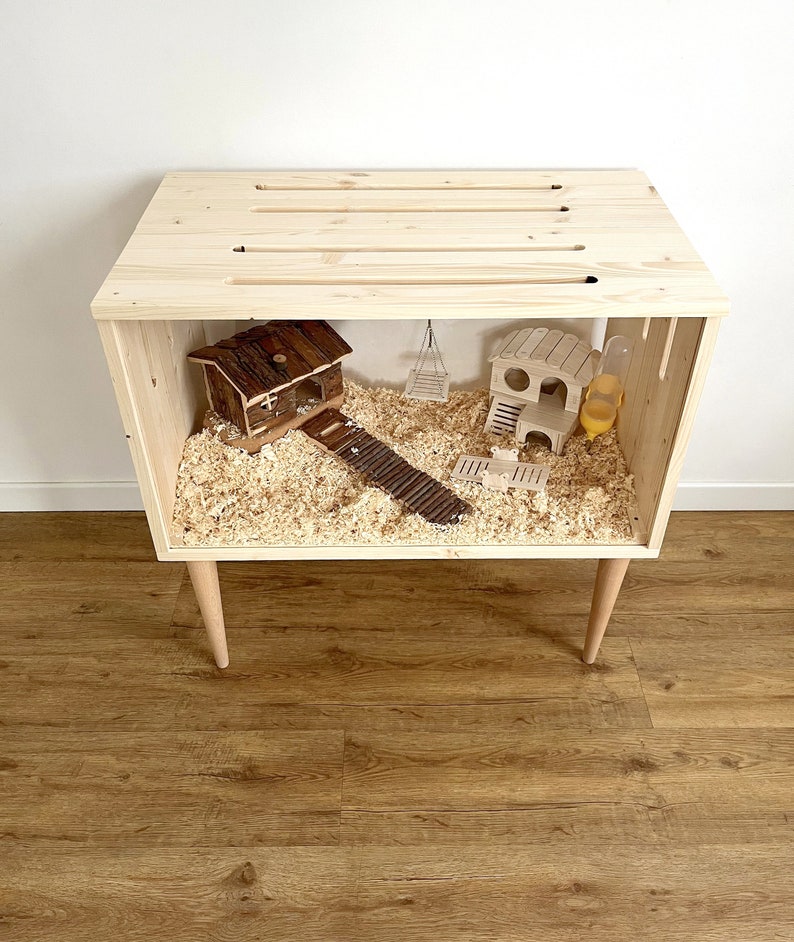Photo inspiration: Picture Idea: Modern Hamster Cage Build Plans DIY Hamster Furniture Digital